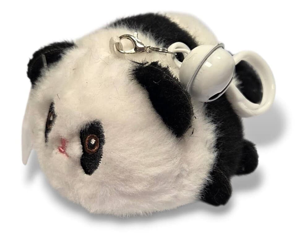 Prívesok plyšový-naťahovacia panda 10cm