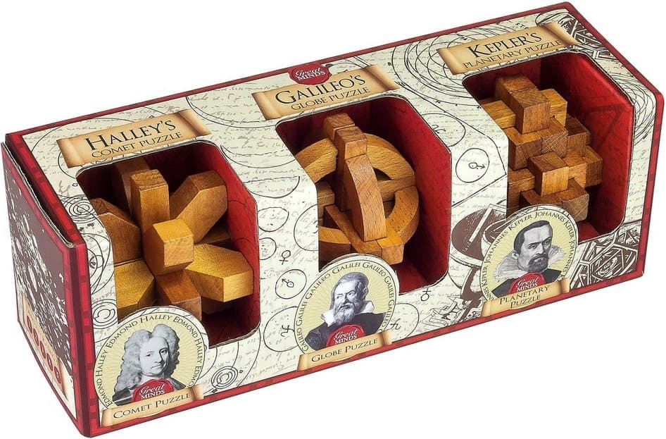 PROFESSOR PUZZLE Great Minds: Slavní muži 3v1