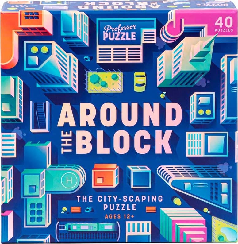 PROFESSOR PUZZLE Hra Around the Block