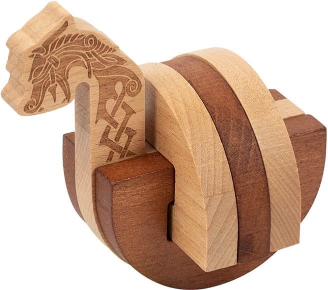 PROFESSOR PUZZLE LOST&FOUND: Vikingská dračí loď
