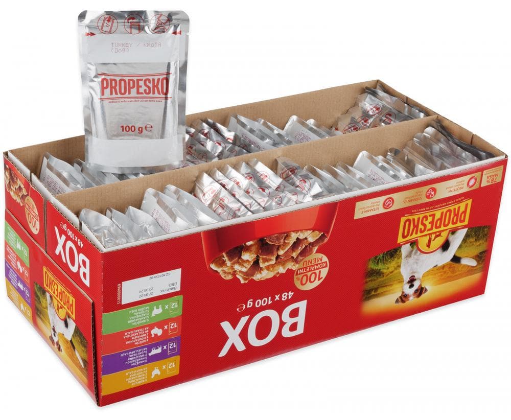Propesko kapsičky pre psov giga box 48x100g