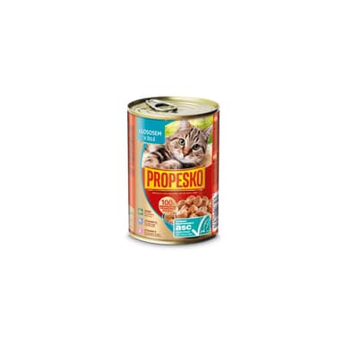 Propesko konzerva pre mačky 415g losos