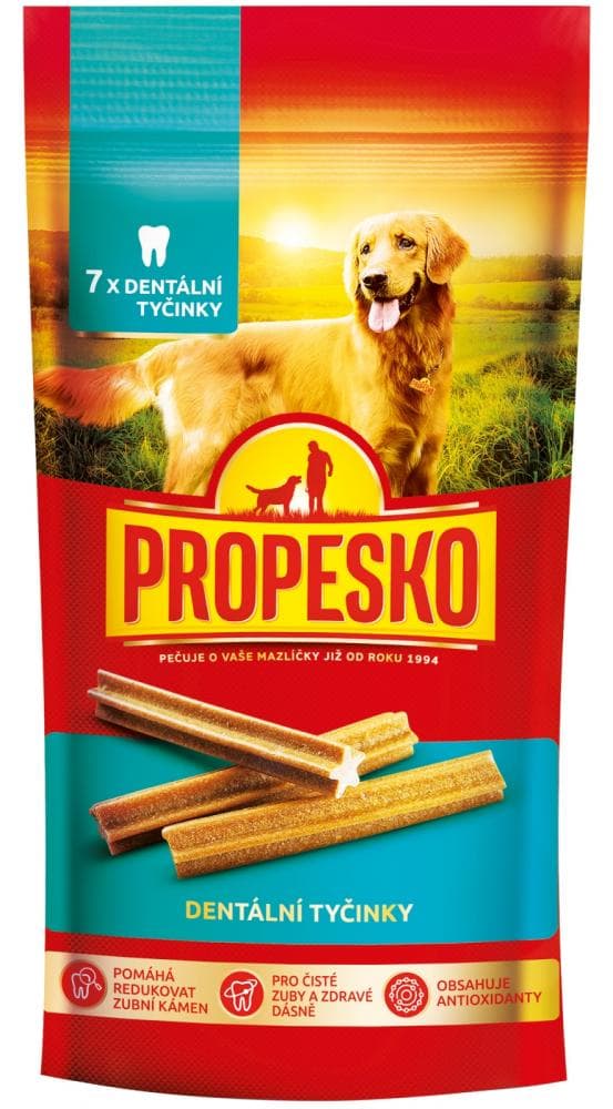 Propesko Snack pre psov dentálne tyčinky 7ks/110g