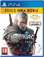 PS4 hra Zaklínač 3 Divoký Hon Edice Hra roku