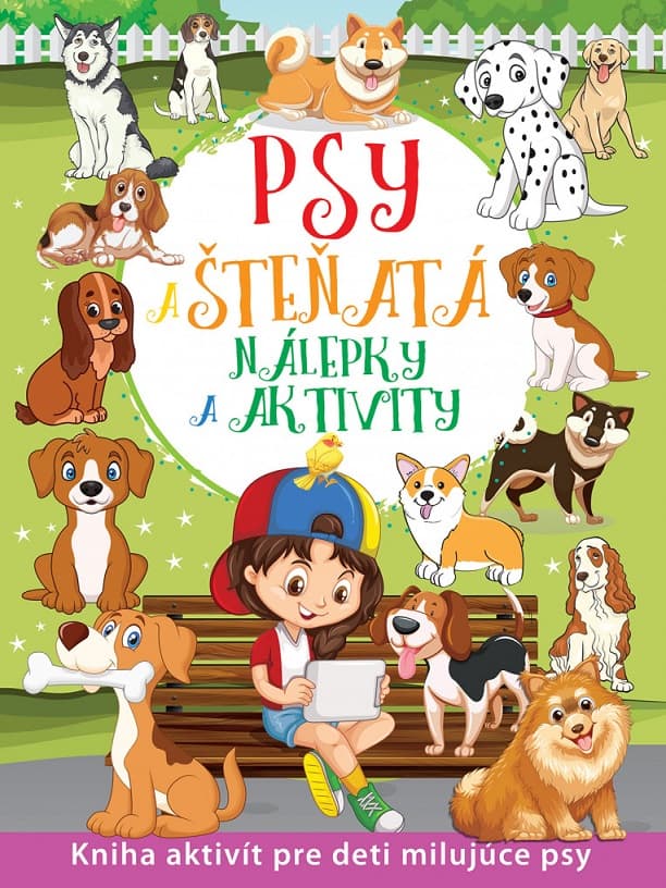 Psy a šteňatá-nálepky a aktivity