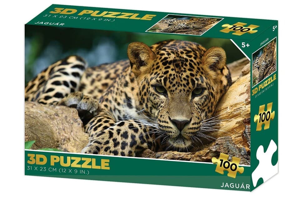 Puzzle 3D Jaguar 100 dielikov
