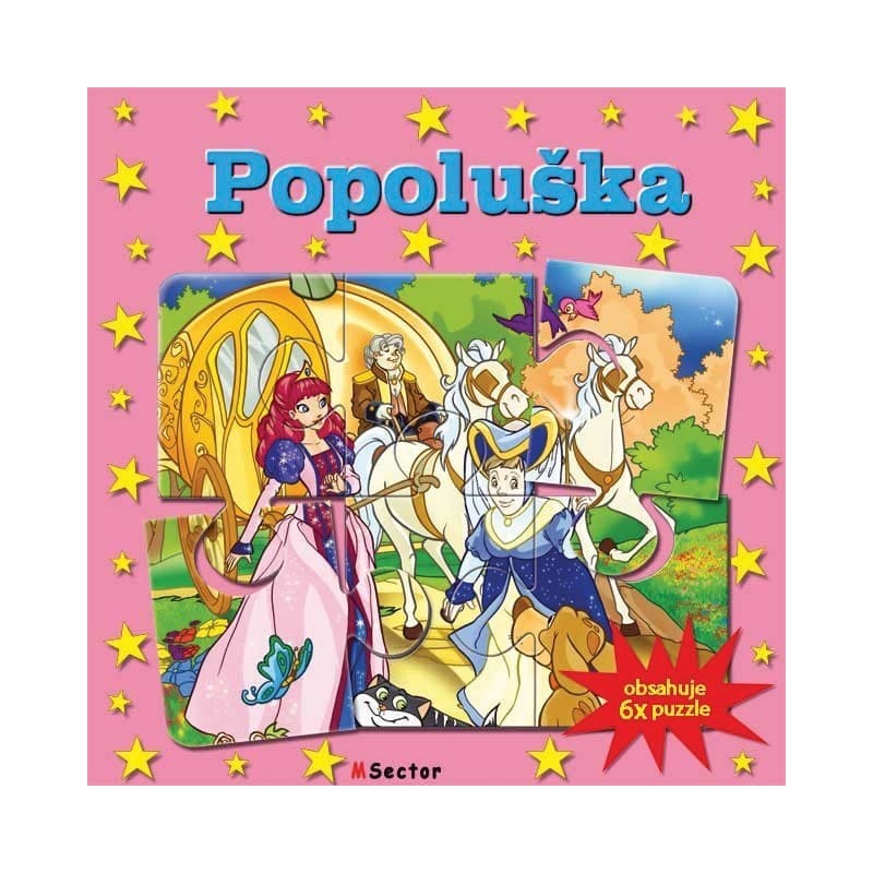 Puzzle kniha Popoluška