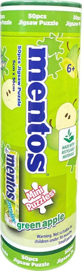 Puzzle Mentos: Green Apple 50 dílků
