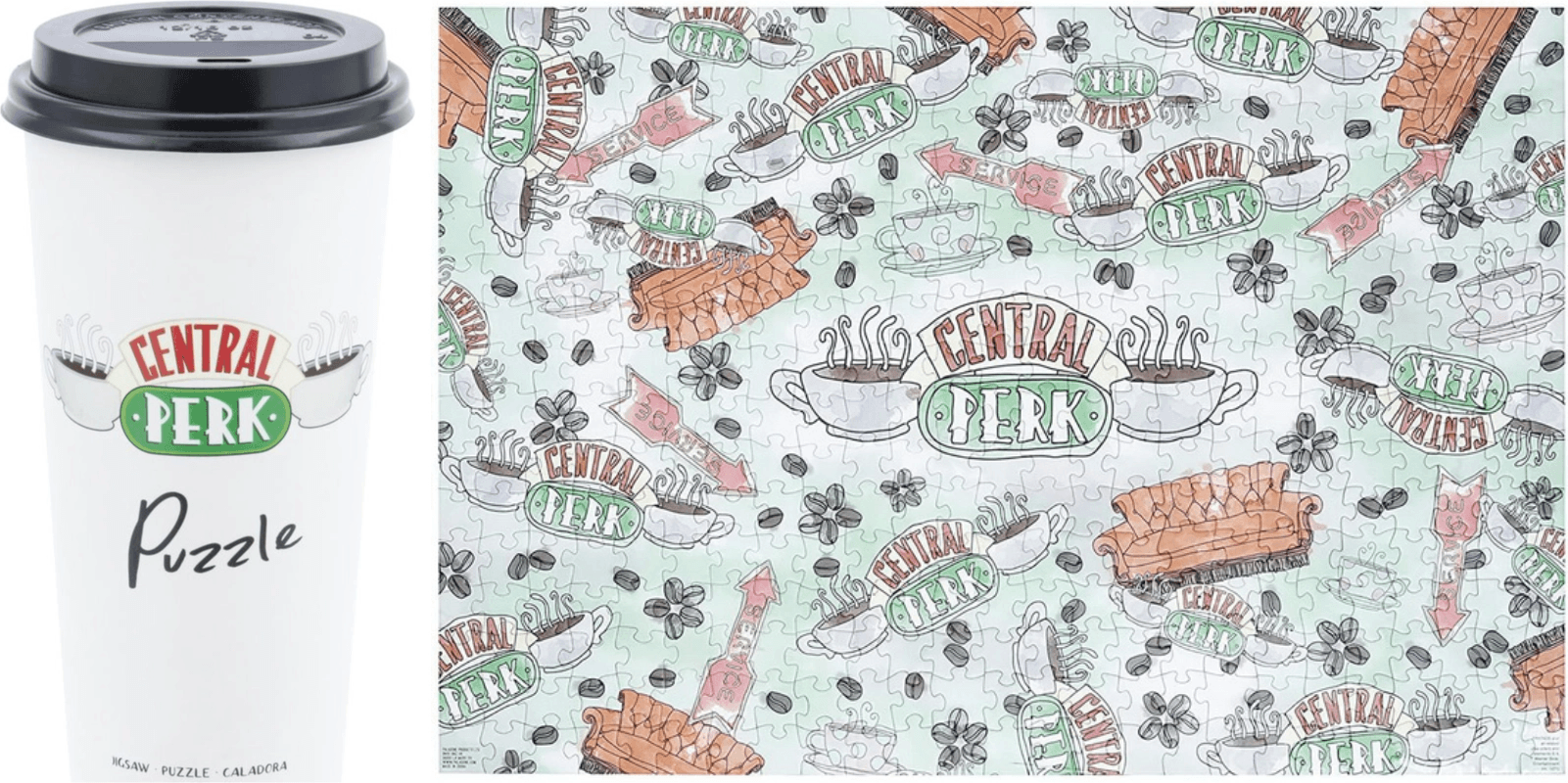 Puzzle Přátelé: Central Perk 400 dílků