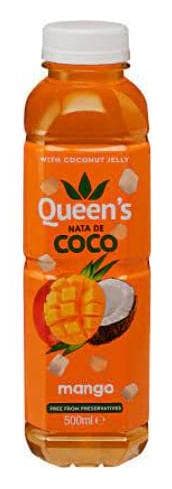 Queen ´s Kokosová voda mango 500ml