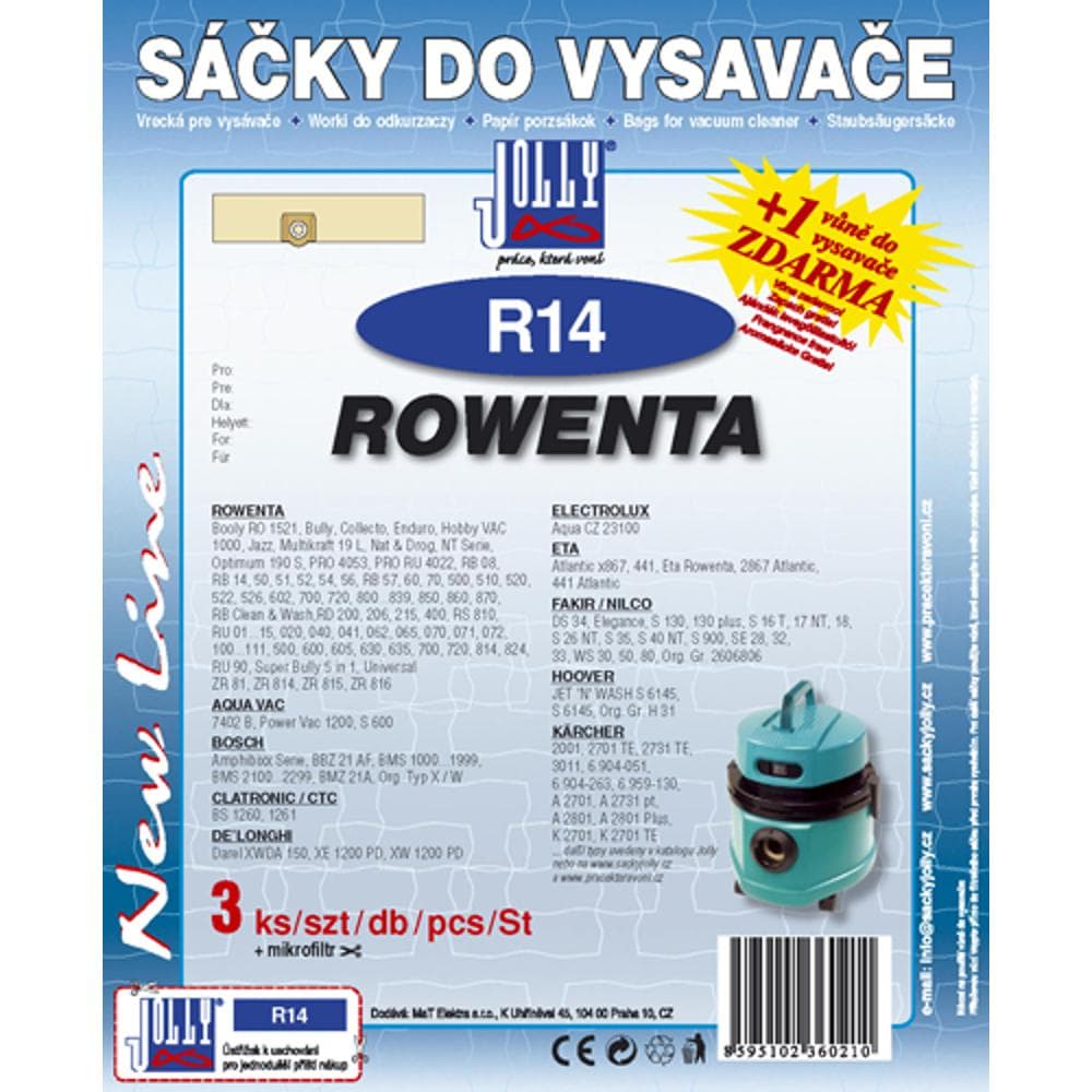 R 14 Vrecko do vysávača JOLLY