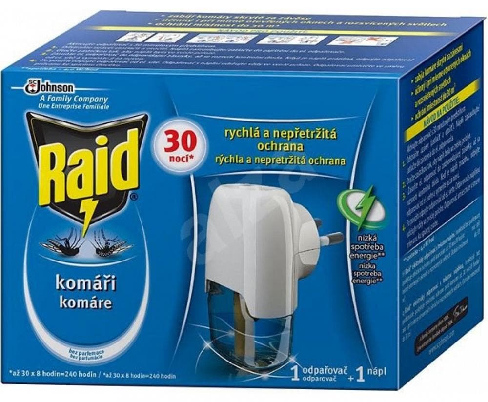 Raid el.strojček+NN 21ml 30nocí