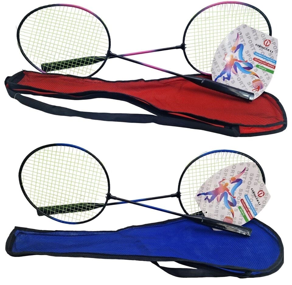 Rakety na badminton sada 2ks - náhodná