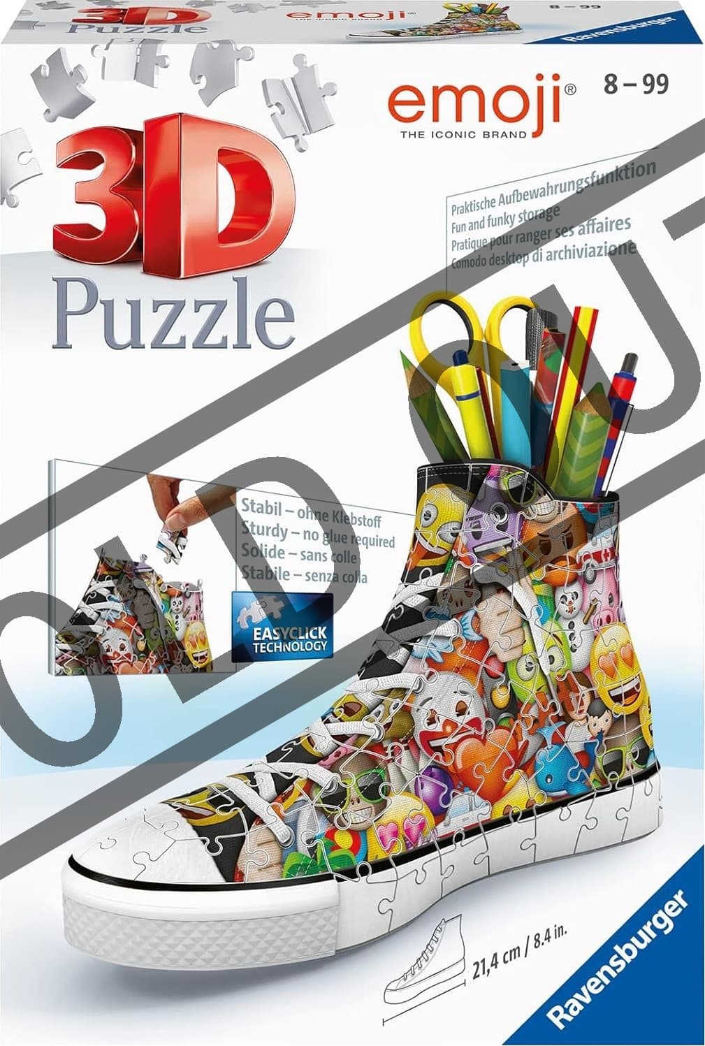 RAVENSBURGER 3D puzzle Kecka Emoji 112 dílků