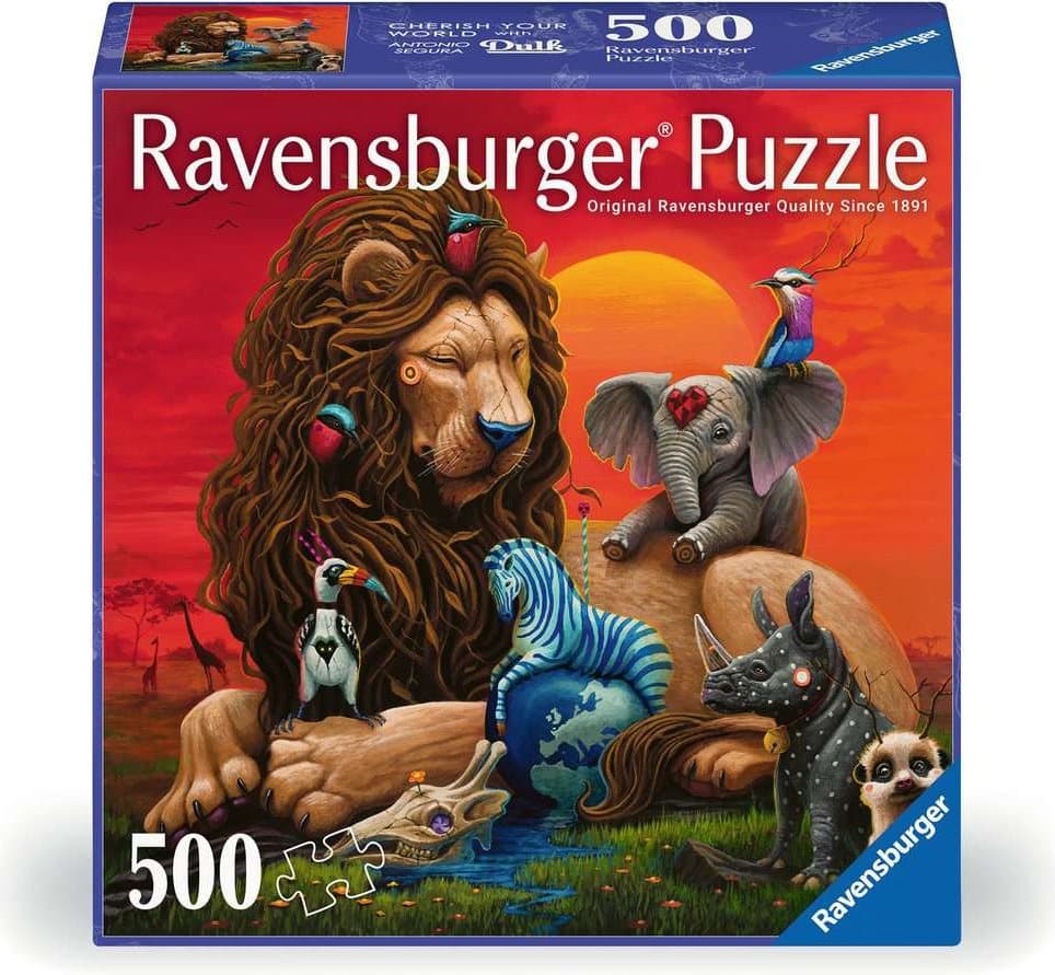 RAVENSBURGER Čtvercové puzzle Naděje 500 dílků