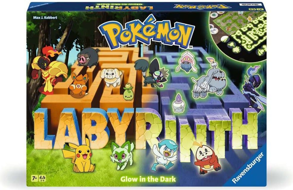 RAVENSBURGER Hra Labyrinth Pokémon Svítící