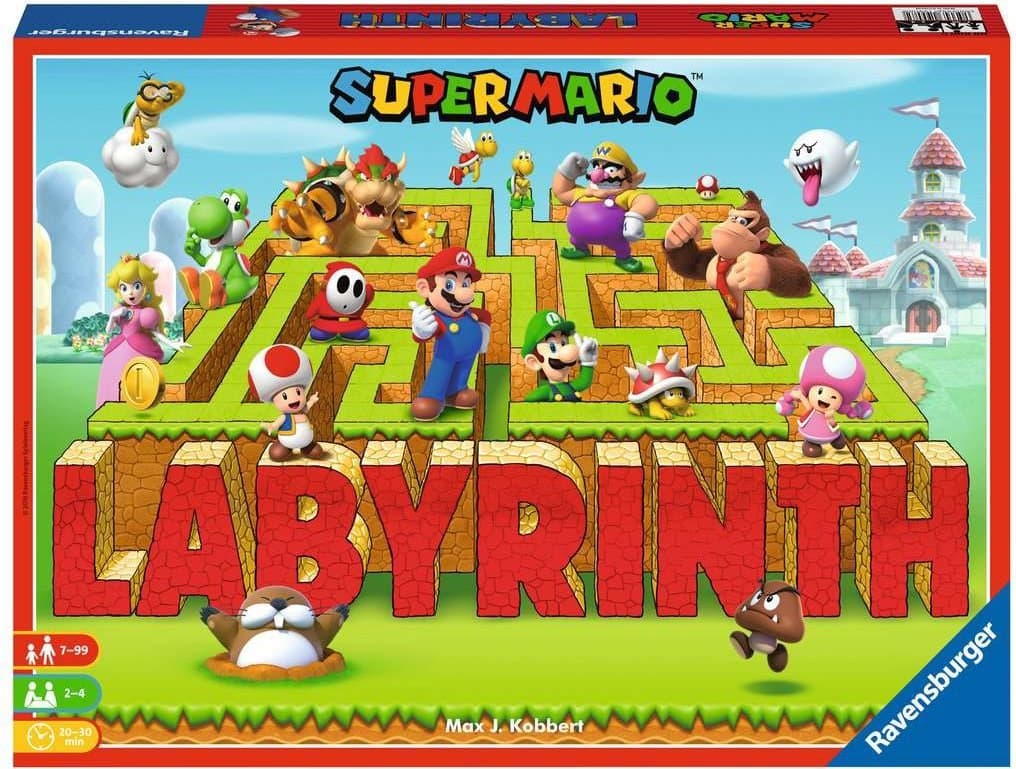RAVENSBURGER Hra Labyrinth Super Mario