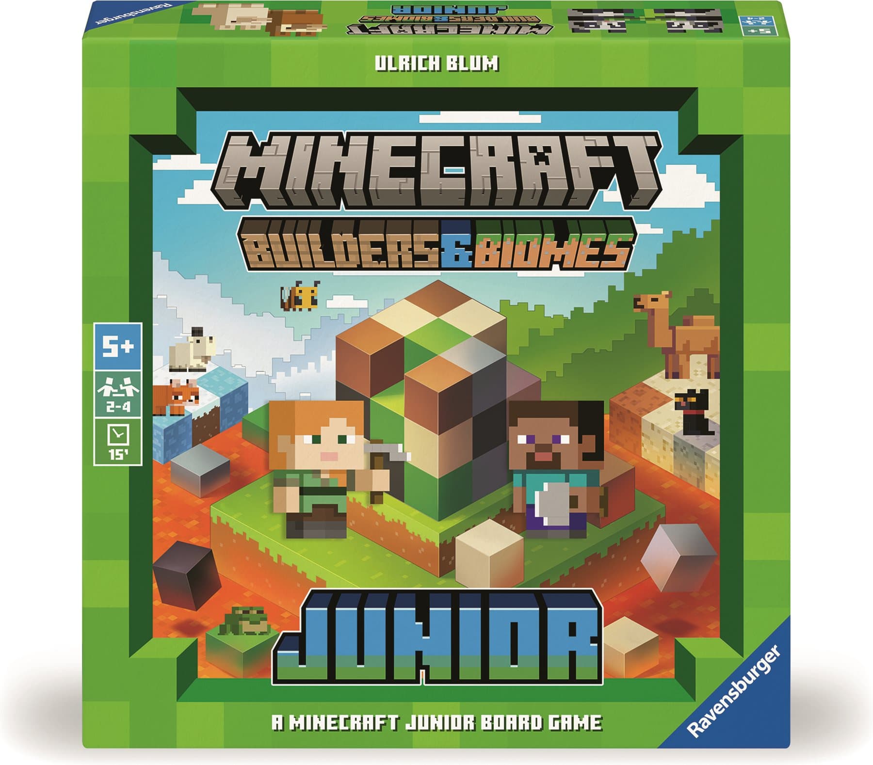 RAVENSBURGER Minecraft: Builders & Biomes Junior