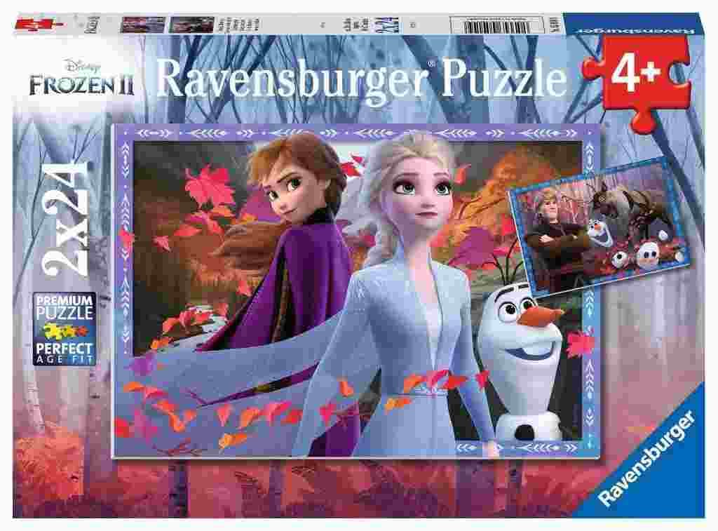 Ravensburger - Puzzle 2x24 Frozen - 40-99 dielov