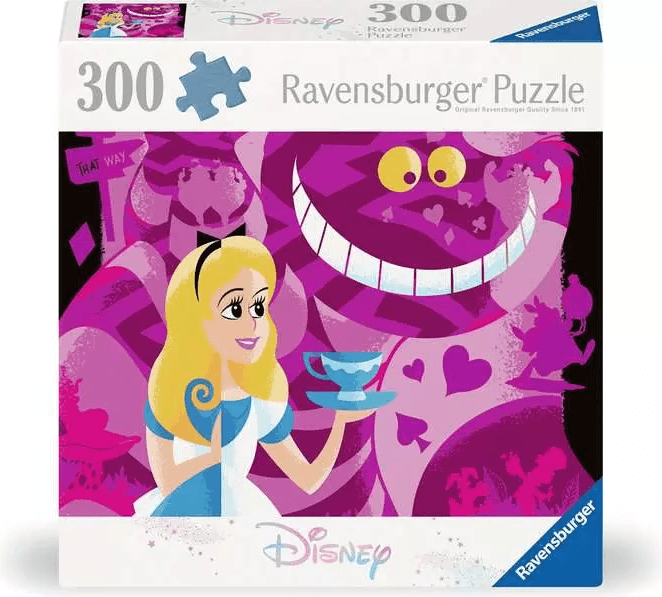 RAVENSBURGER Puzzle Alenka v říši divů 300 dílků