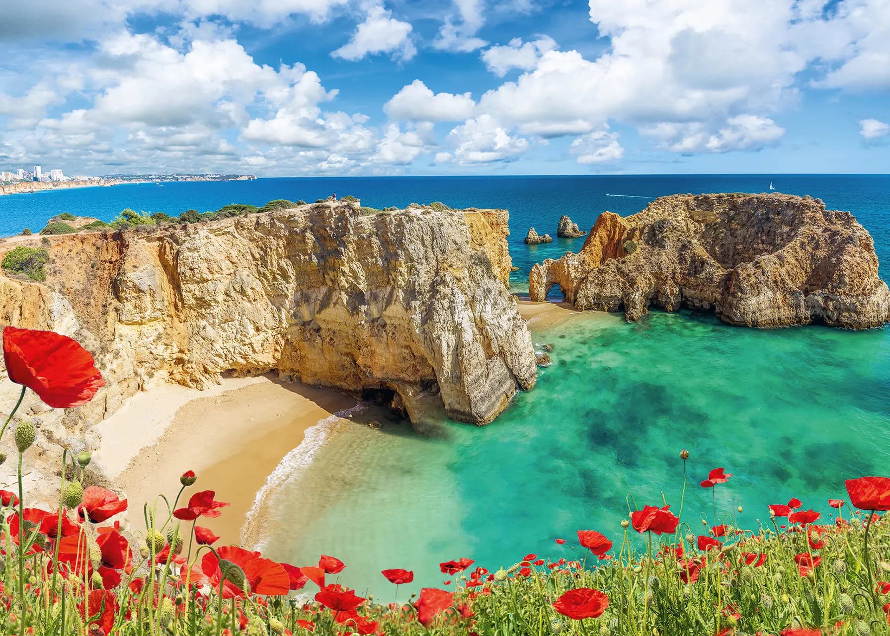 Ravensburger - Puzzle Algarve, Italy - 1000 dielov