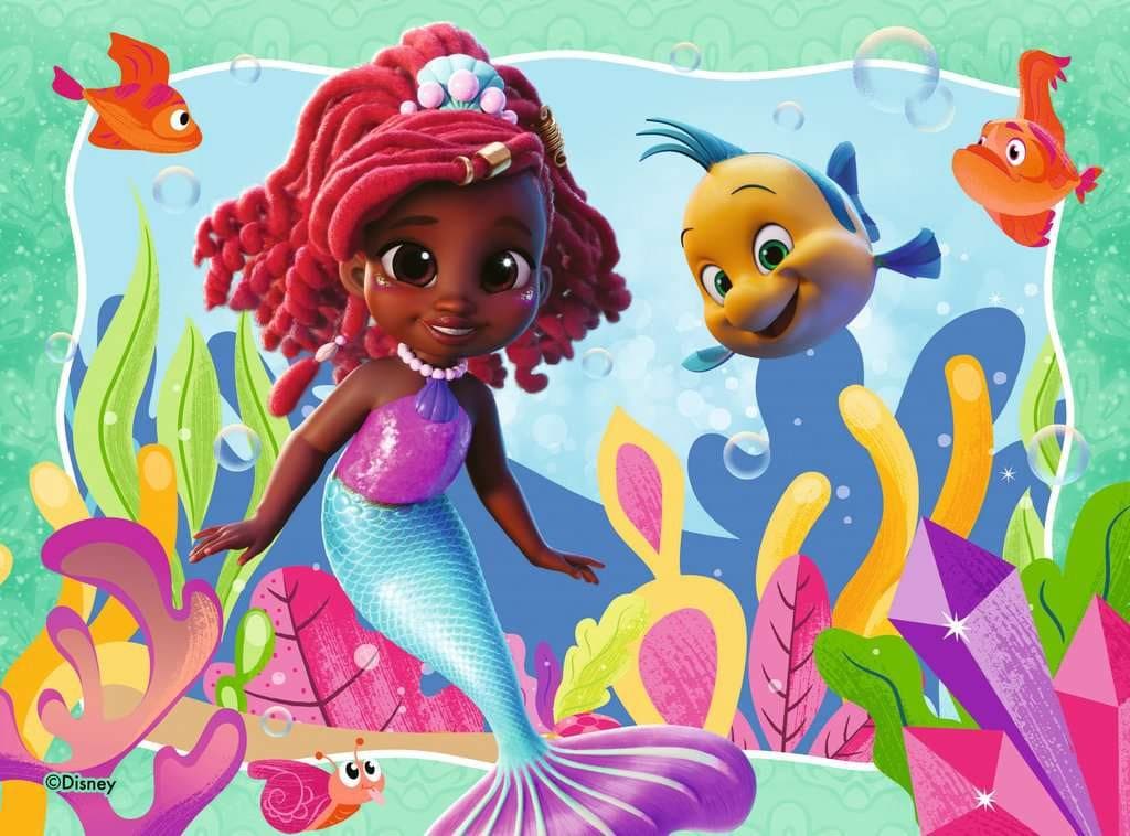 RAVENSBURGER Puzzle Ariel 4v1 (12, 16, 20, 24 dílků)