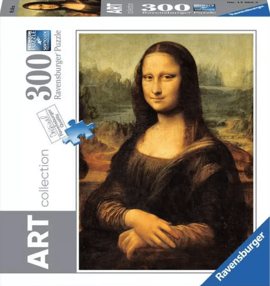 RAVENSBURGER Puzzle Art: Mona Lisa 300 dílků