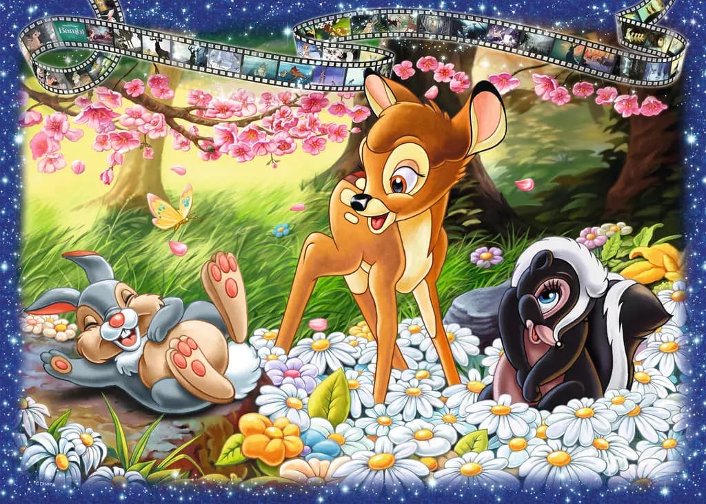 Ravensburger - Puzzle Bambi - 1000 dielov