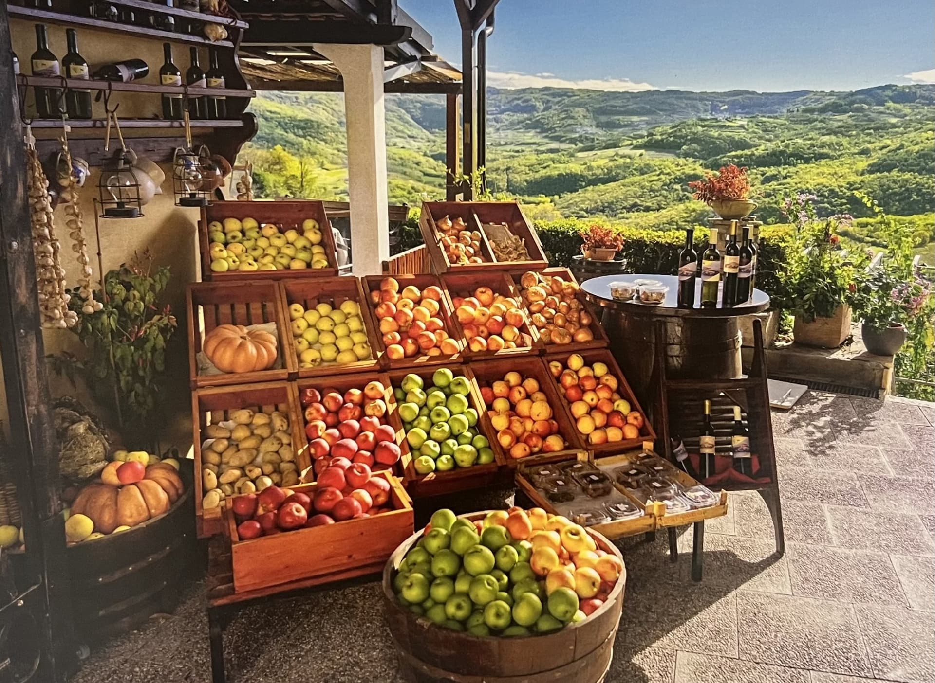 RAVENSBURGER Puzzle Chorvatské tržiště 500 dílků