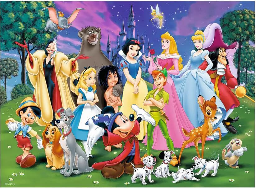 Ravensburger - Puzzle Disney - 200 dielov