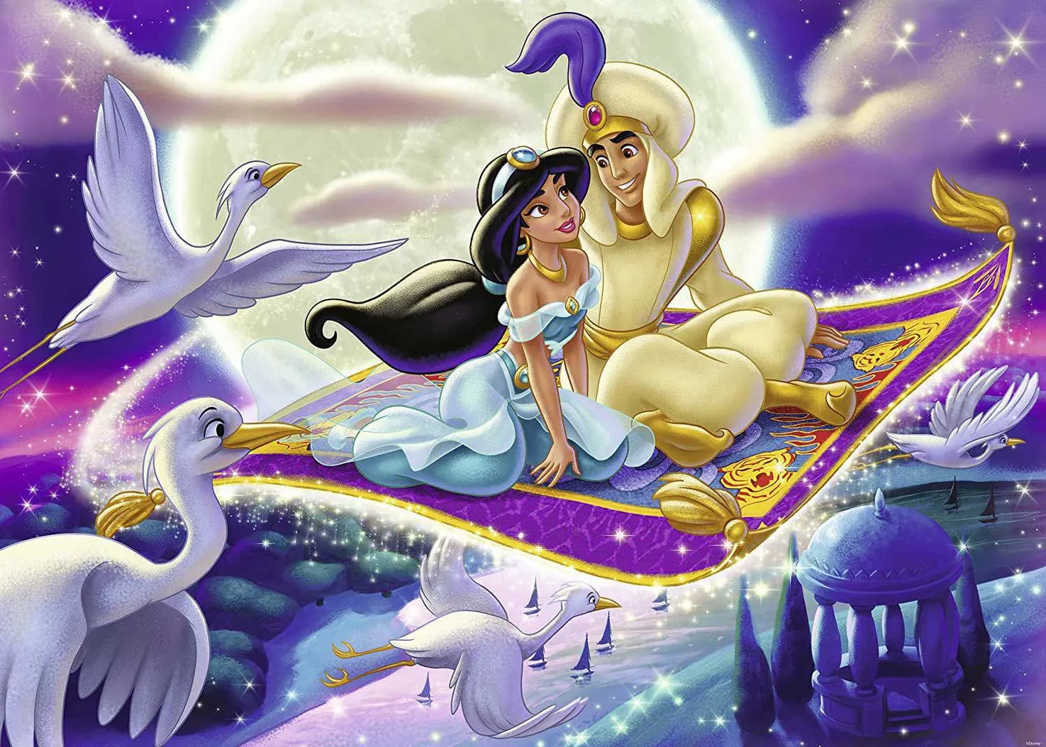 Ravensburger - Puzzle Disney: Aladdin - 1000 dielov