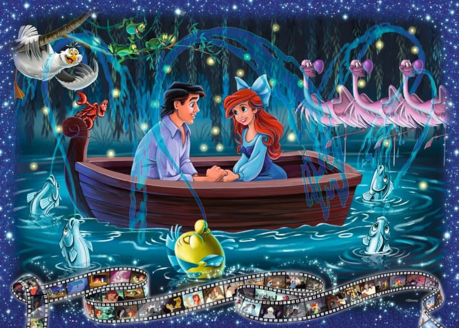 RAVENSBURGER Puzzle Disney: Ariel 1000 dílků