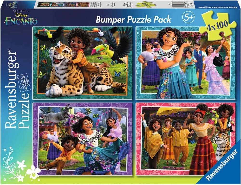 RAVENSBURGER Puzzle Disney: Encanto 4x100 dílků