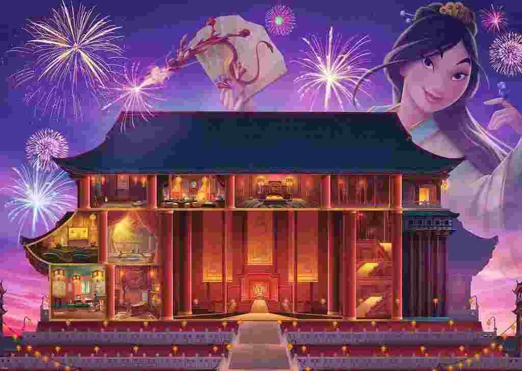 Ravensburger - Puzzle Disney - Mulan - 1000 dielov
