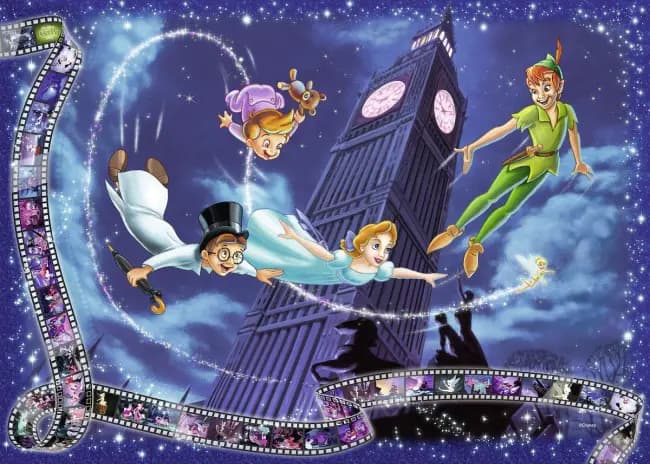 Ravensburger - Puzzle Disney: Peter Pan - 1000 dielov
