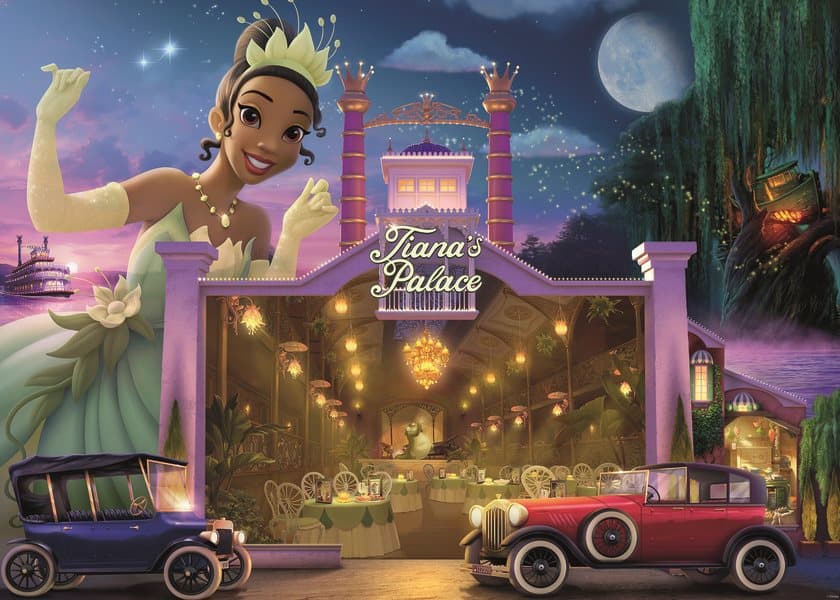 RAVENSBURGER Puzzle Disney: Tiana 1000 dílků