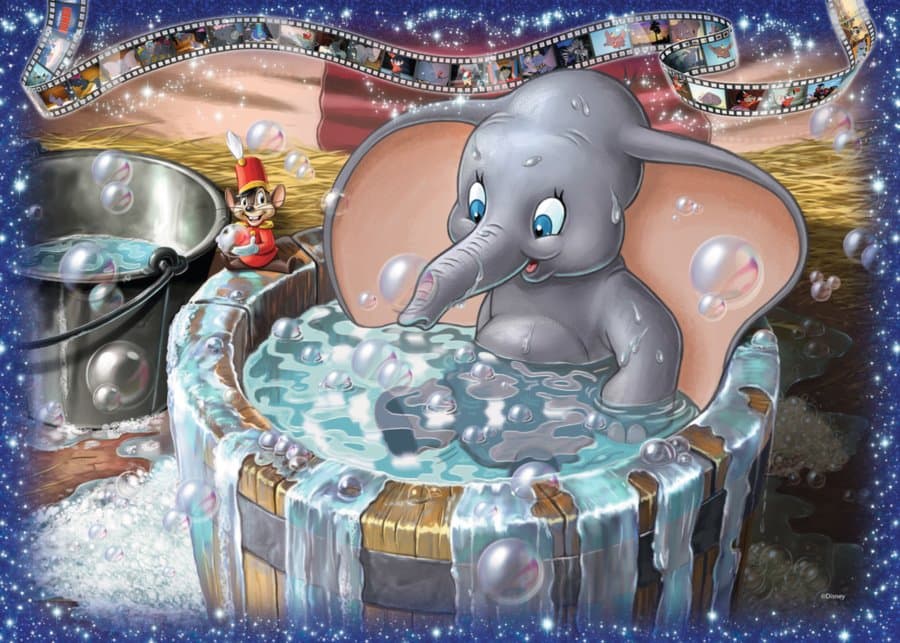 RAVENSBURGER Puzzle Dumbo 1000 dílků