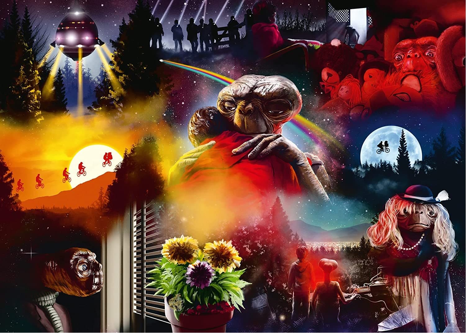RAVENSBURGER Puzzle E.T. mimozemšťan 1000 dílků