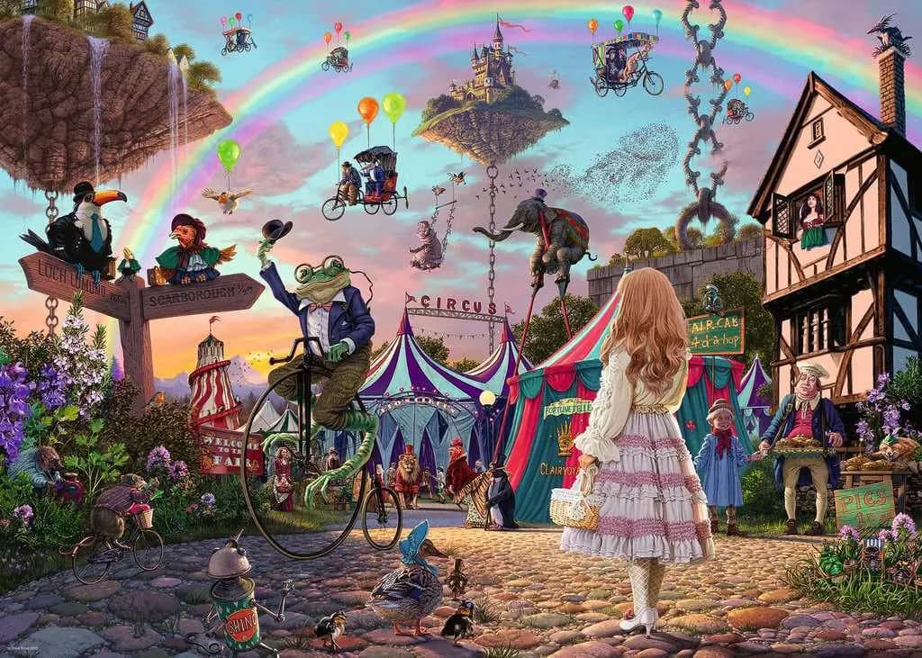 Ravensburger - Puzzle Enchanted circus - 1000 dielov