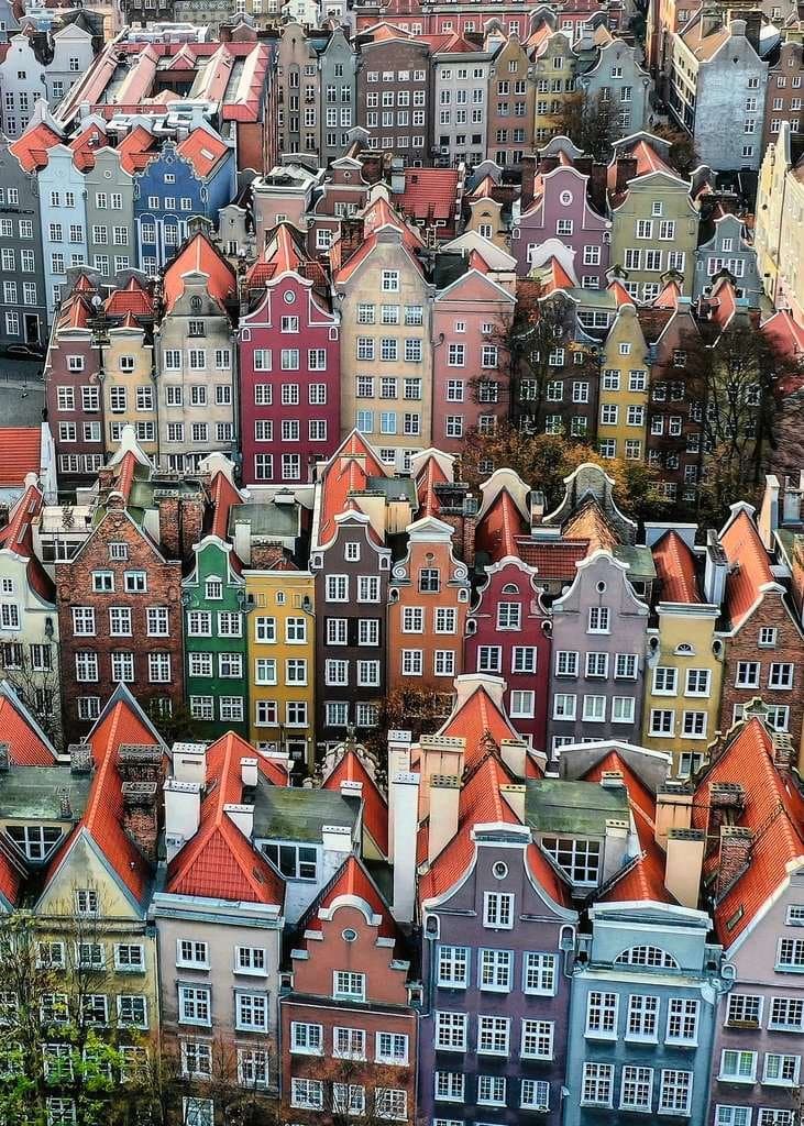 RAVENSBURGER Puzzle Gdaňsk, Polsko 1000 dílků