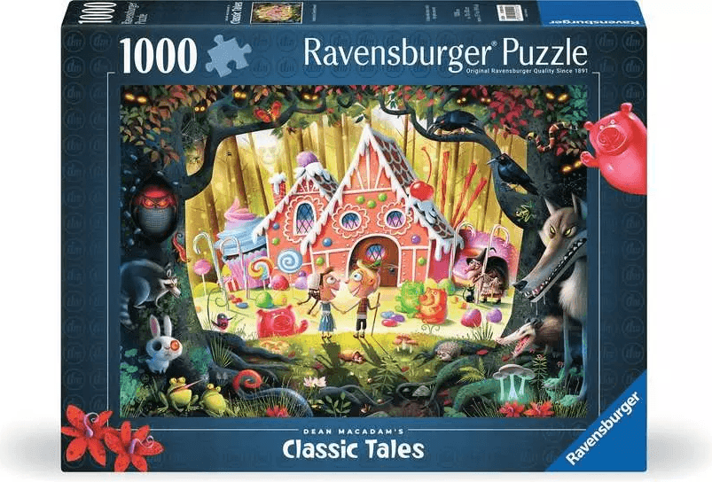 RAVENSBURGER Puzzle Jeníček a Mařenka 1000 dílků