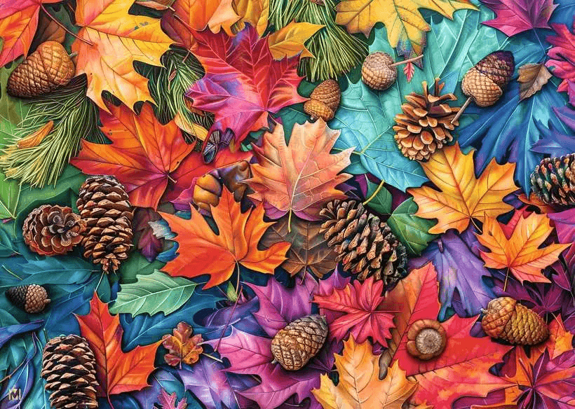 RAVENSBURGER Puzzle Kouzlo podzimu 500 dílků