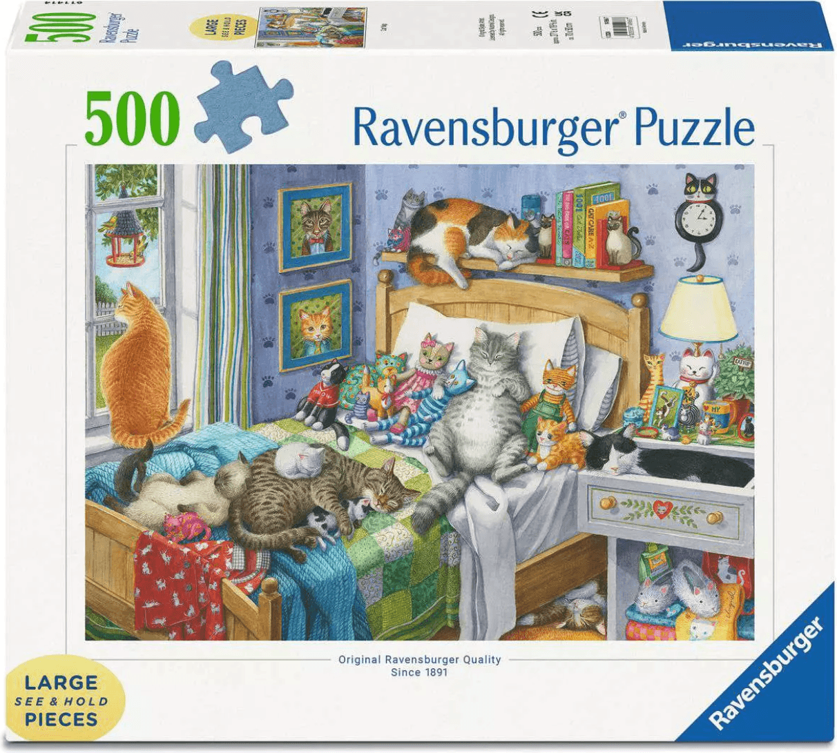 RAVENSBURGER Puzzle Krátký spánek XXL 500 dílků