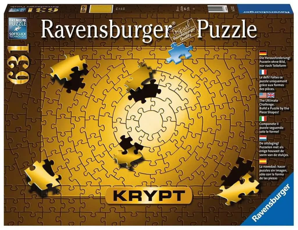 Ravensburger - Puzzle Krypt Golden - 600 dielov