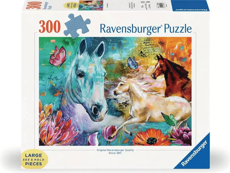 RAVENSBURGER Puzzle Lady, Fate a Fury 300 dílků