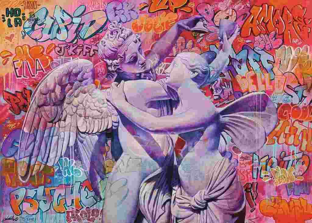 Ravensburger - Puzzle Love and Psyche - 1000 dielov