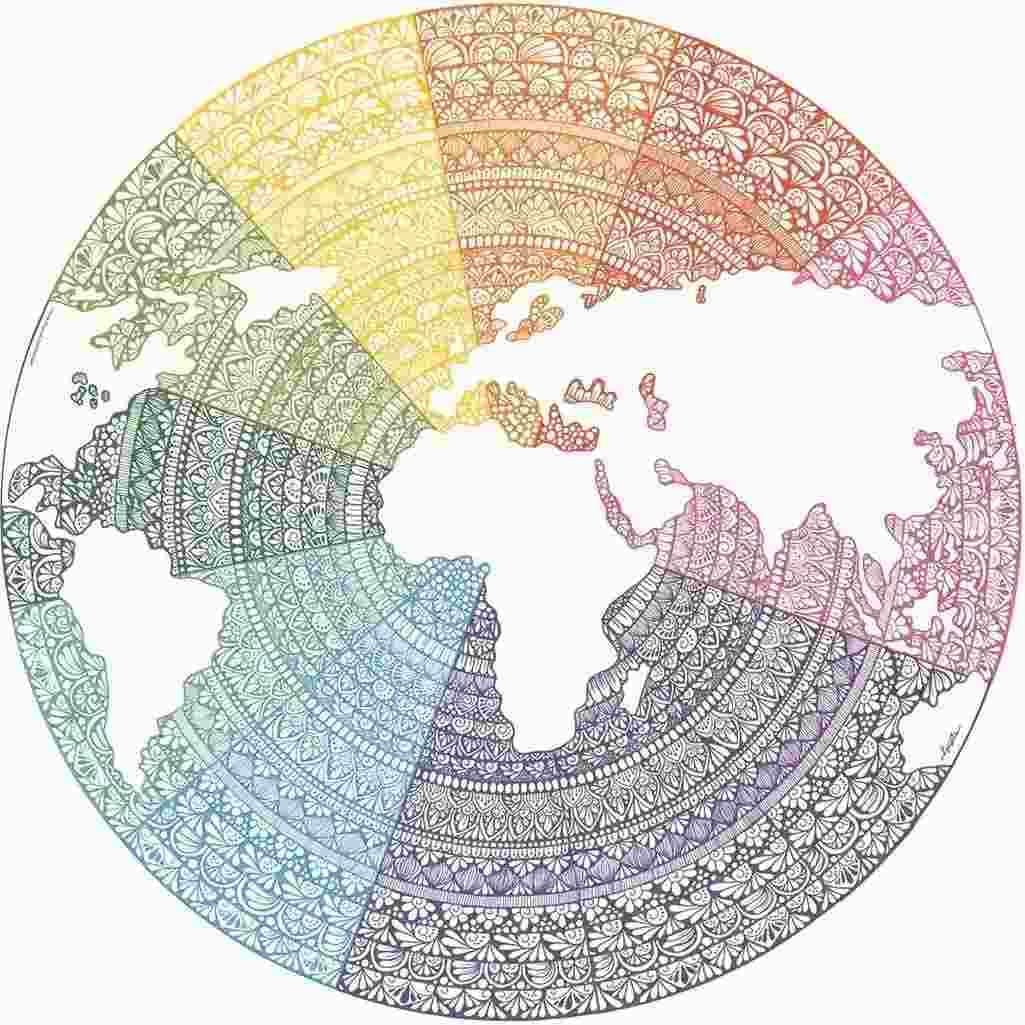 Ravensburger - Puzzle Mandala - 500 dielov
