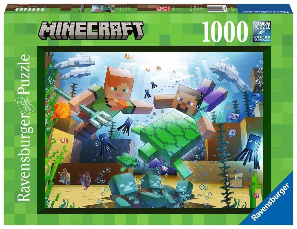 Ravensburger - Puzzle Minecraft - 1000 dielov