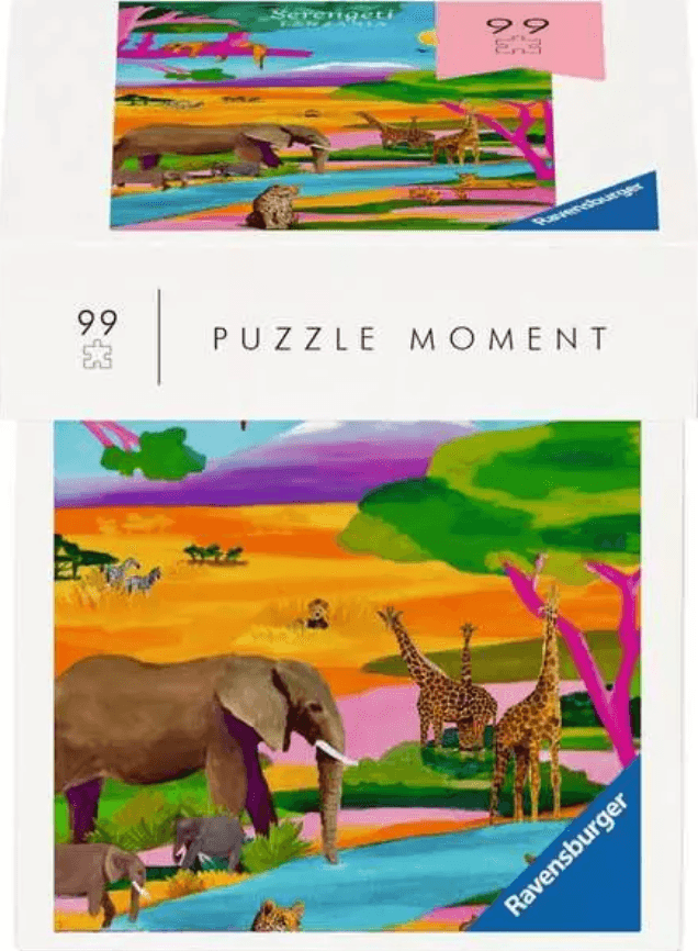 RAVENSBURGER Puzzle Moment: Tanzánie 99 dílků