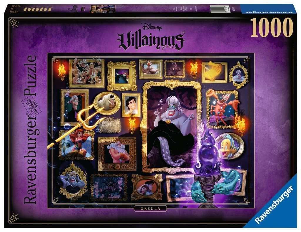RAVENSBURGER Puzzle Padouchové: Uršula 1000 dílků